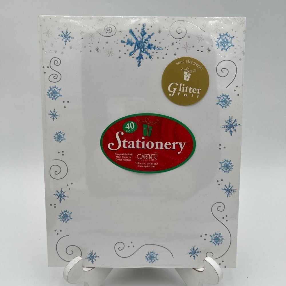 Gartner Christmas Stationary Shelly's Snowflakes